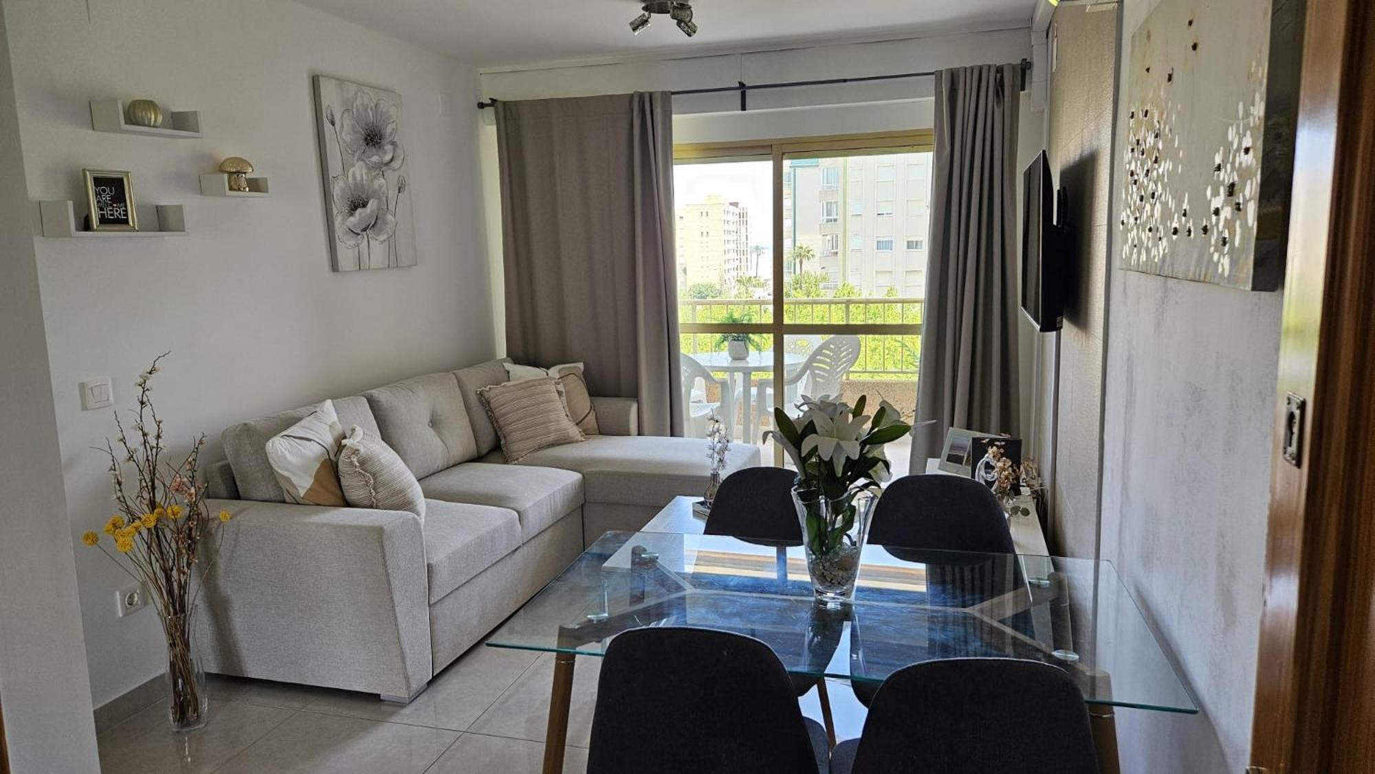 Elegante Apartamento En Playa De Gandia Exterior foto